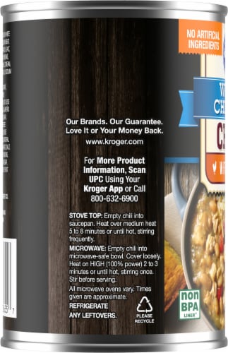 Kroger® White Chicken Chili with Beans Perspective: left
