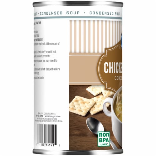 Kroger® Chicken Noodle Condensed Soup Family Size Perspective: left