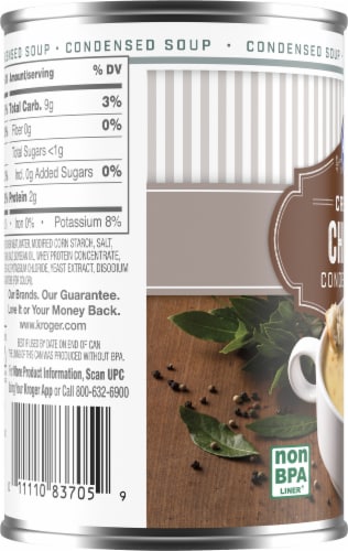Kroger® Cream of Chicken Condensed Soup Perspective: left