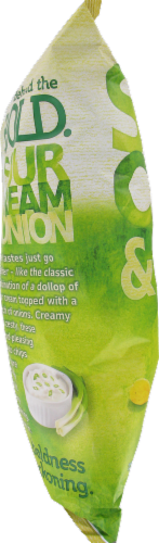 Kroger® Sour Cream & Onion Potato Chips Perspective: left