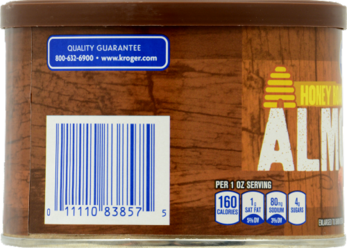 Kroger® Honey Roasted Almonds Perspective: left