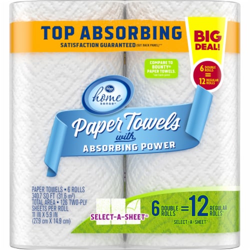 Kroger® Select-A-Sheet Paper Towels Perspective: left
