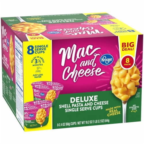 Kroger® Mac and Cheese Deluxe Single Serve Cups Perspective: left