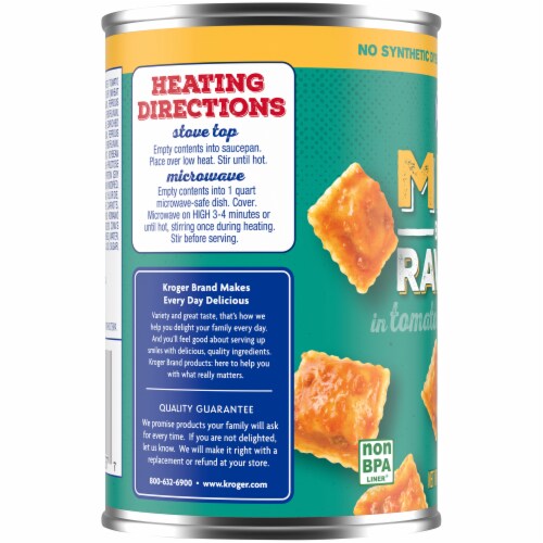 Kroger® Mini Beef Ravioli in Tomato & Meat Sauce Perspective: left