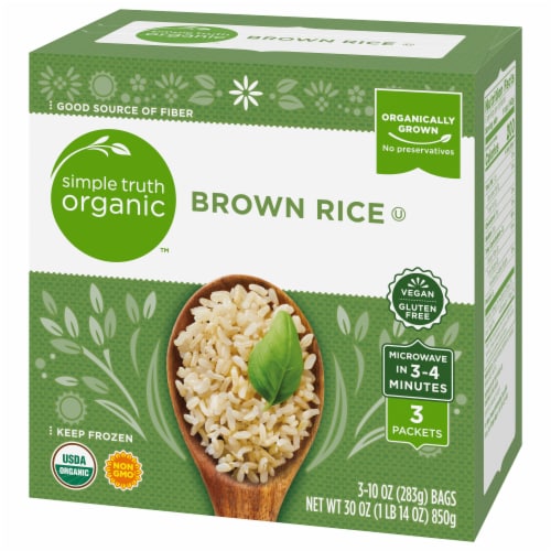 Simple Truth Organic™ Frozen Brown Rice Perspective: left