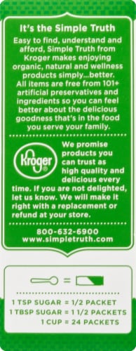 Simple Truth Organic™ Stevia Extract Blend Zero Calorie Sweetener Perspective: left