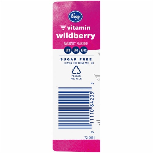 Kroger® Vitamin Wildberry Drink Mix Perspective: left