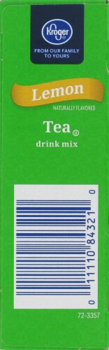 Kroger® Lemon Tea Drink Mix Perspective: left