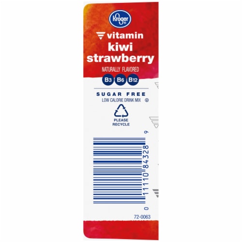 Kroger® Kiwi Strawberry Drink Mix Packets Perspective: left