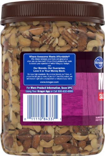 Kroger® Deluxe Sea Salt Mixed Nuts Perspective: left
