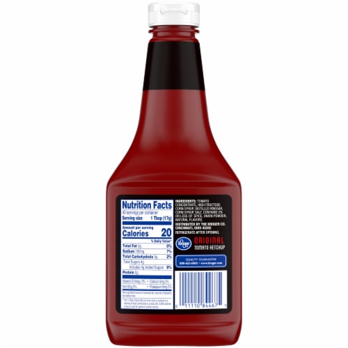 Kroger® Original Tomato Ketchup Perspective: left