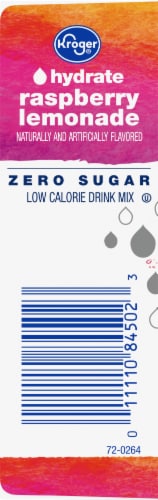 Kroger® Refresh Raspberry Lemonade Sugar Free Drink Mix Perspective: left