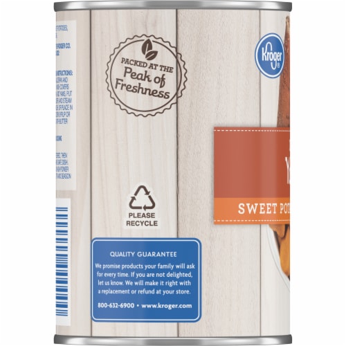 Kroger®  Cut Sweet Potato Yams in Syrup Perspective: left