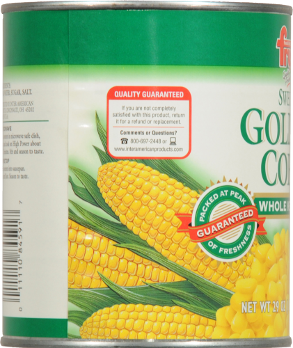 Fry's Whole Kernel Sweet Golden Corn Perspective: left