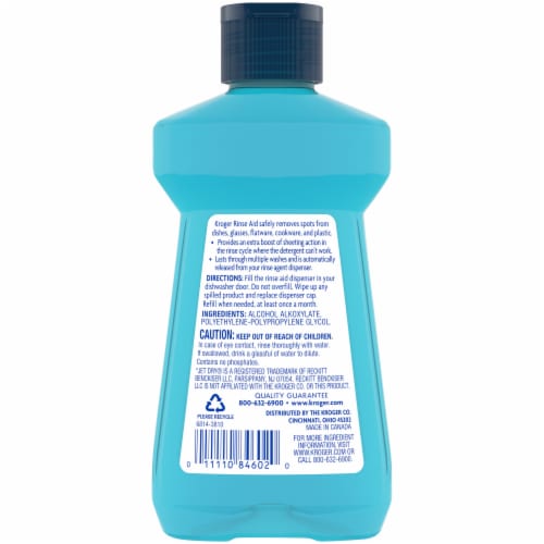 Kroger®  Auto Rinse Aid Perspective: left