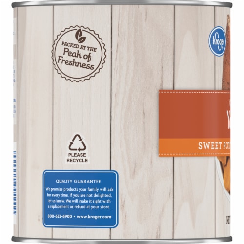 Kroger® Cut Sweet Potato Yams in Syrup Perspective: left