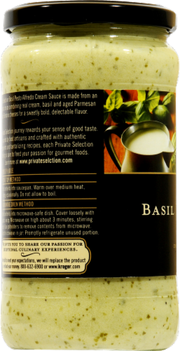 Private Selection™ Basil Pesto Alfredo Cream Sauce Perspective: left