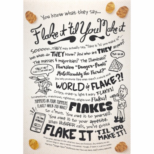 Kroger® Crunchy Raisin Bran Cereal Perspective: left