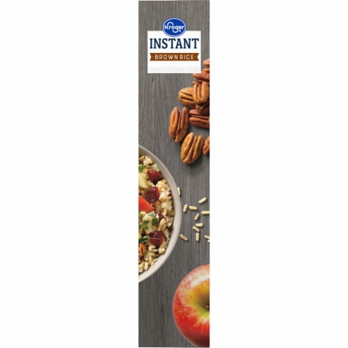 Kroger® Instant Microwaveable Brown Rice Perspective: left