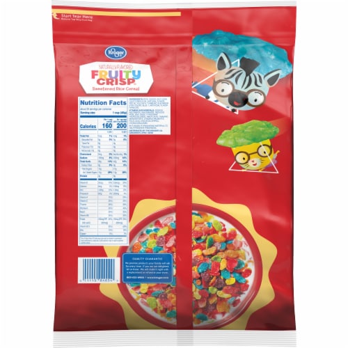 Kroger® Fruity Crisp Cereal Perspective: left
