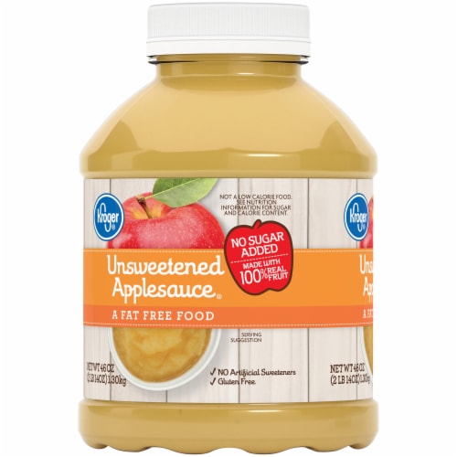 Kroger® Unsweetened Applesauce Perspective: left