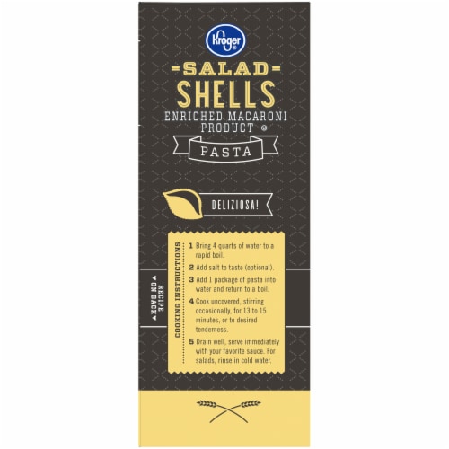 Kroger® Salad Shells Pasta Perspective: left