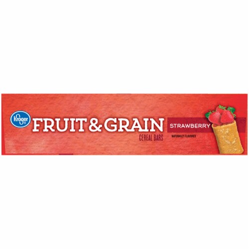 Kroger® Strawberry Fruit & Grain Cereal Bars BIG Deal! Perspective: left