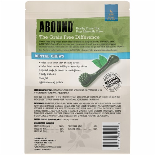 Abound dental chews sale