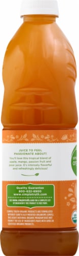 Simple Truth Organic® Tropical Passion Fruit Flavored Juice Blend Perspective: left