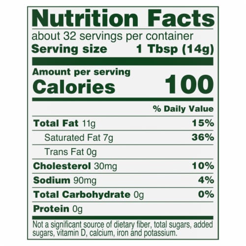 Simple Truth Organic® Salted Butter Sticks Perspective: left