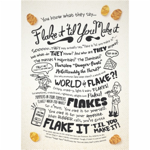 Kroger® Corn Flakes Toasted Cereal Perspective: left