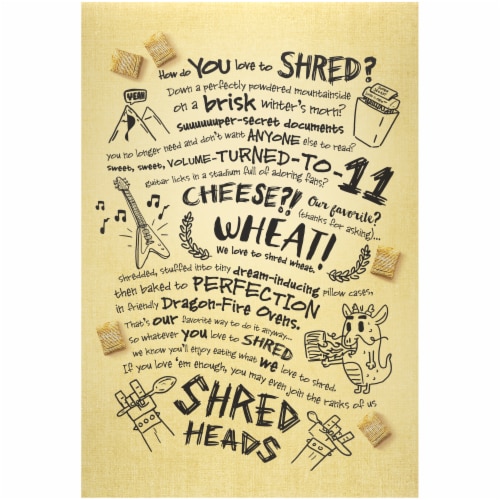 Kroger® Frosted Shredded Wheat Bite Size Cereal Perspective: left