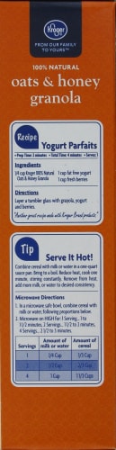 Kroger® Oats & Honey Granola Perspective: left