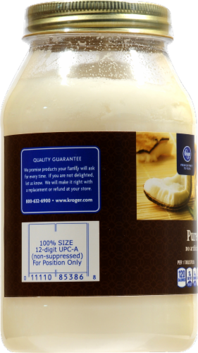 Kroger® Pure Coconut Oil Perspective: left
