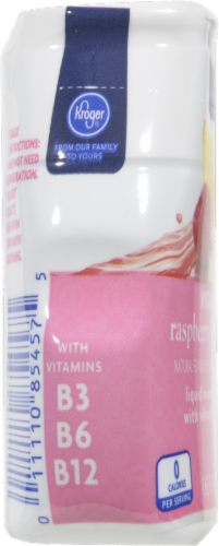 Kroger® Raspberry Lemonade Vitamin Liquid Water Enhancer Perspective: left