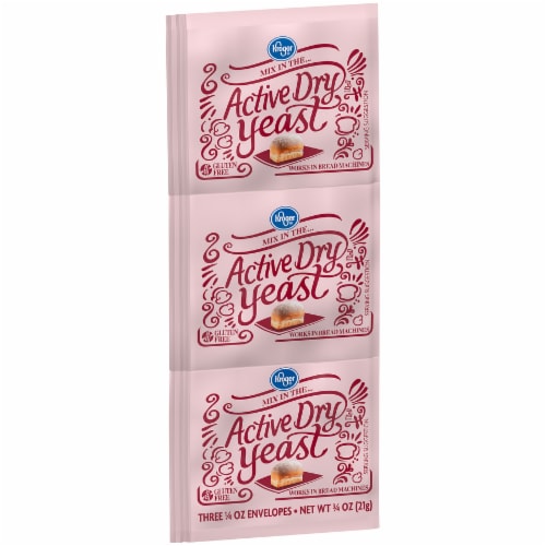 Kroger® Active Dry Yeast Perspective: left