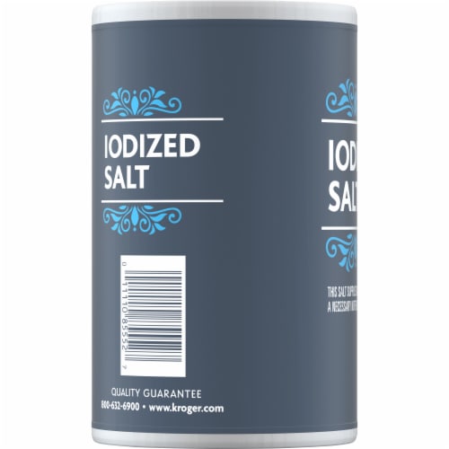 Kroger® Iodized Salt Perspective: left