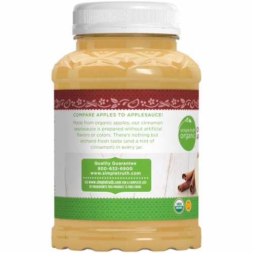 Simple Truth Organic™ Cinnamon Applesauce Perspective: left