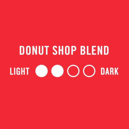 Kroger® Donut Shop Blend Medium Roast Coffee Pods Perspective: left