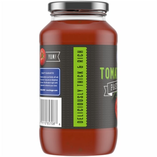 Kroger® Tomato & Basil Pasta Sauce Perspective: left