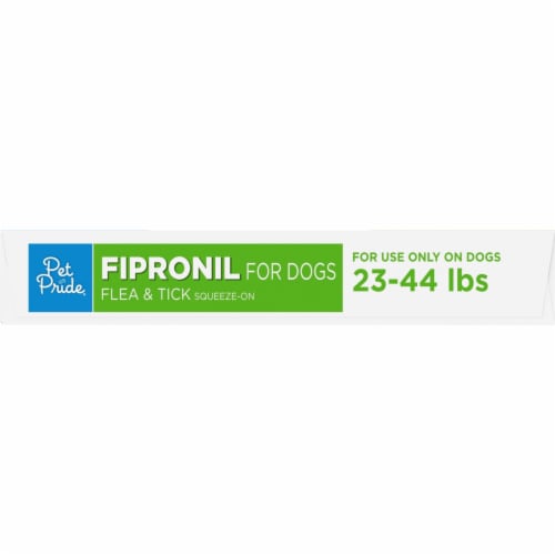 Pet Pride® Fipronil Flea & Tick Squeeze-On for Dogs Perspective: left