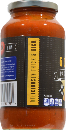 Kroger® Six Cheese Pasta Sauce Perspective: left