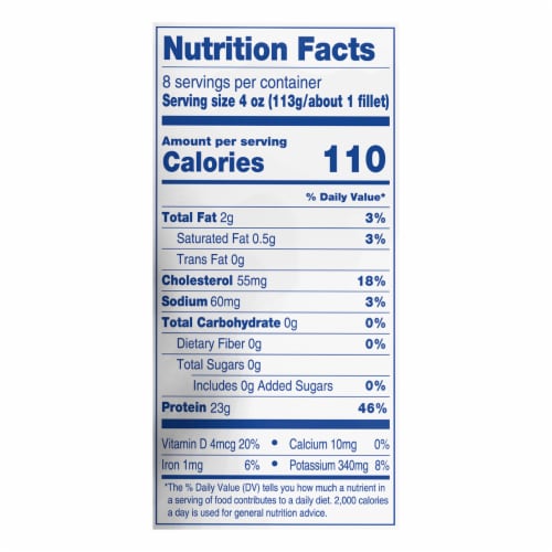 Kroger® Farm Raised Tilapia Fillets Frozen BIG DEAL! Perspective: left