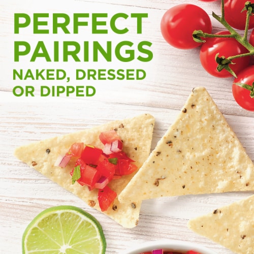 Simple Truth Organic® White Corn Tortilla Chips Perspective: left