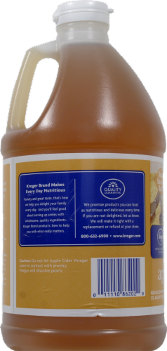Kroger Apple Cider Vinegar Perspective: left