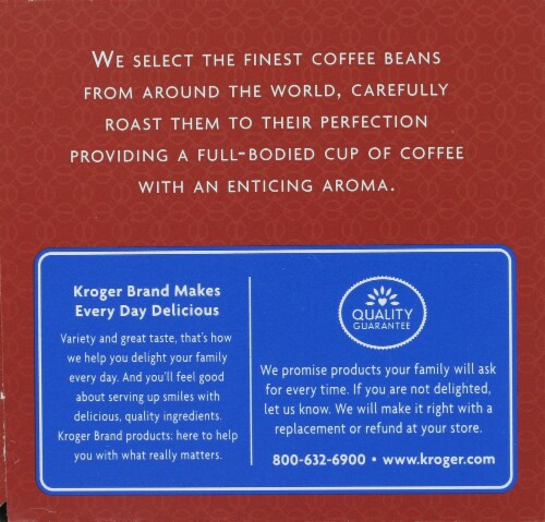 Kroger® Donut Shop Blend Medium Roast K-Cup Coffee Pods Perspective: left