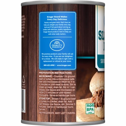 Kroger® Sloppy Joe Sandwich Sauce Perspective: left