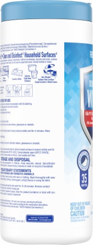 Kroger® Disinfecting Wipes Fresh Scent Perspective: left