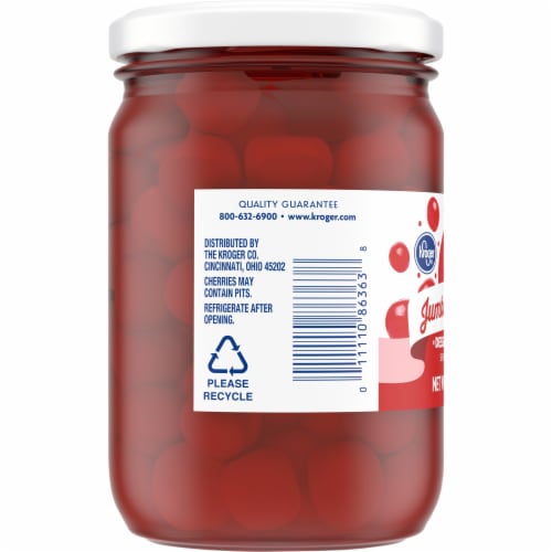 Kroger® Jumbo Cherries Dessert Topping Perspective: left