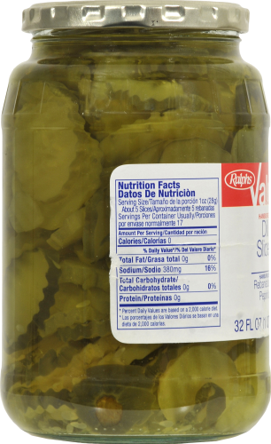 Ralphs Value Hamburger Dill Slices Perspective: left